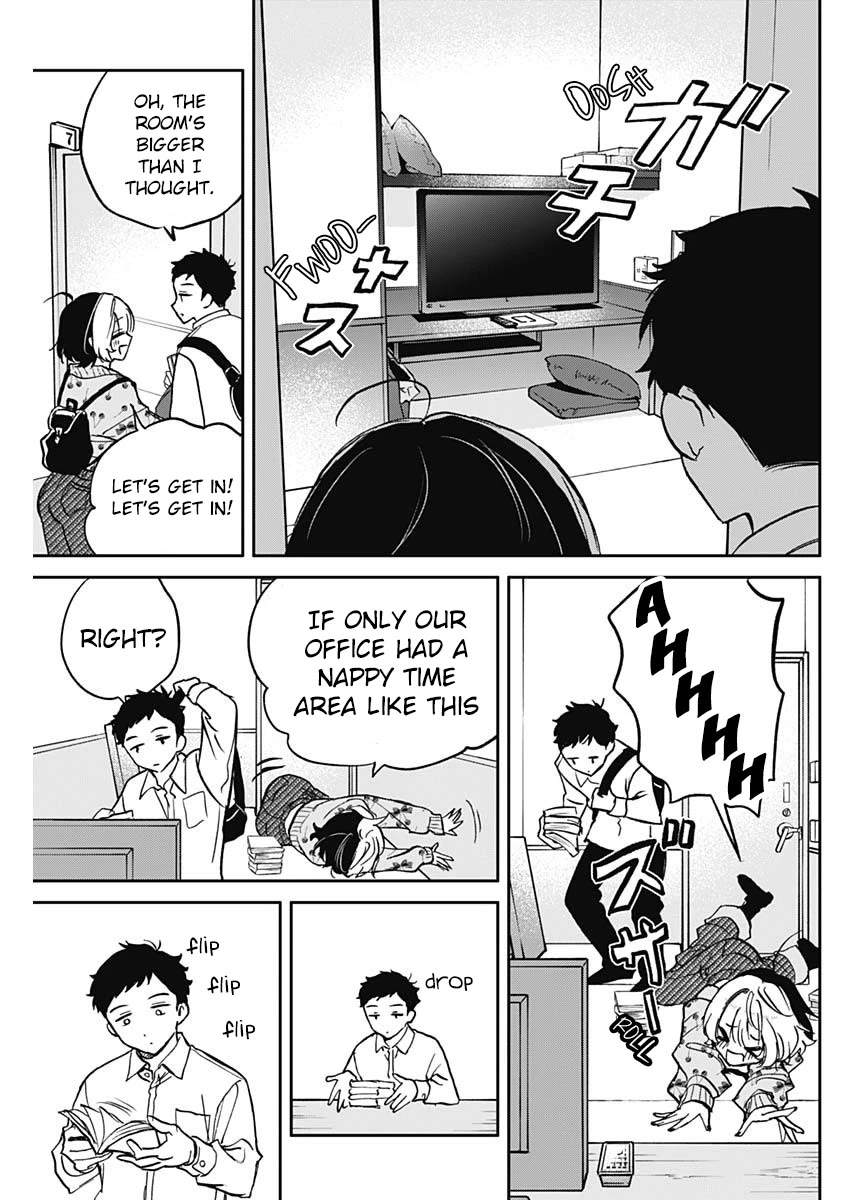 Noa Is My Senior, and My Friend. Chapter 2 page 10 - Chapter 2: Noa-Senpai and Manga Cafes