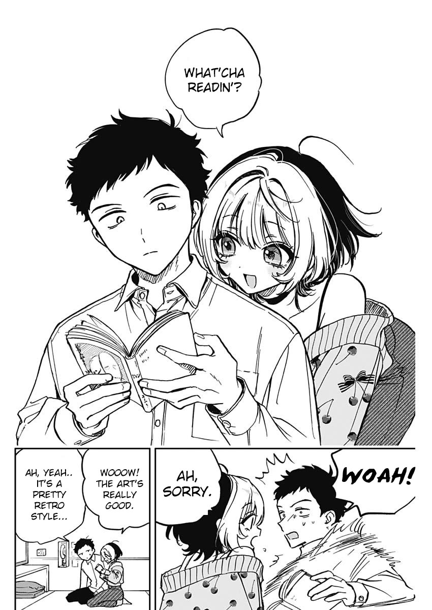 Noa Is My Senior, and My Friend. Chapter 2 page 11 - Chapter 2: Noa-Senpai and Manga Cafes