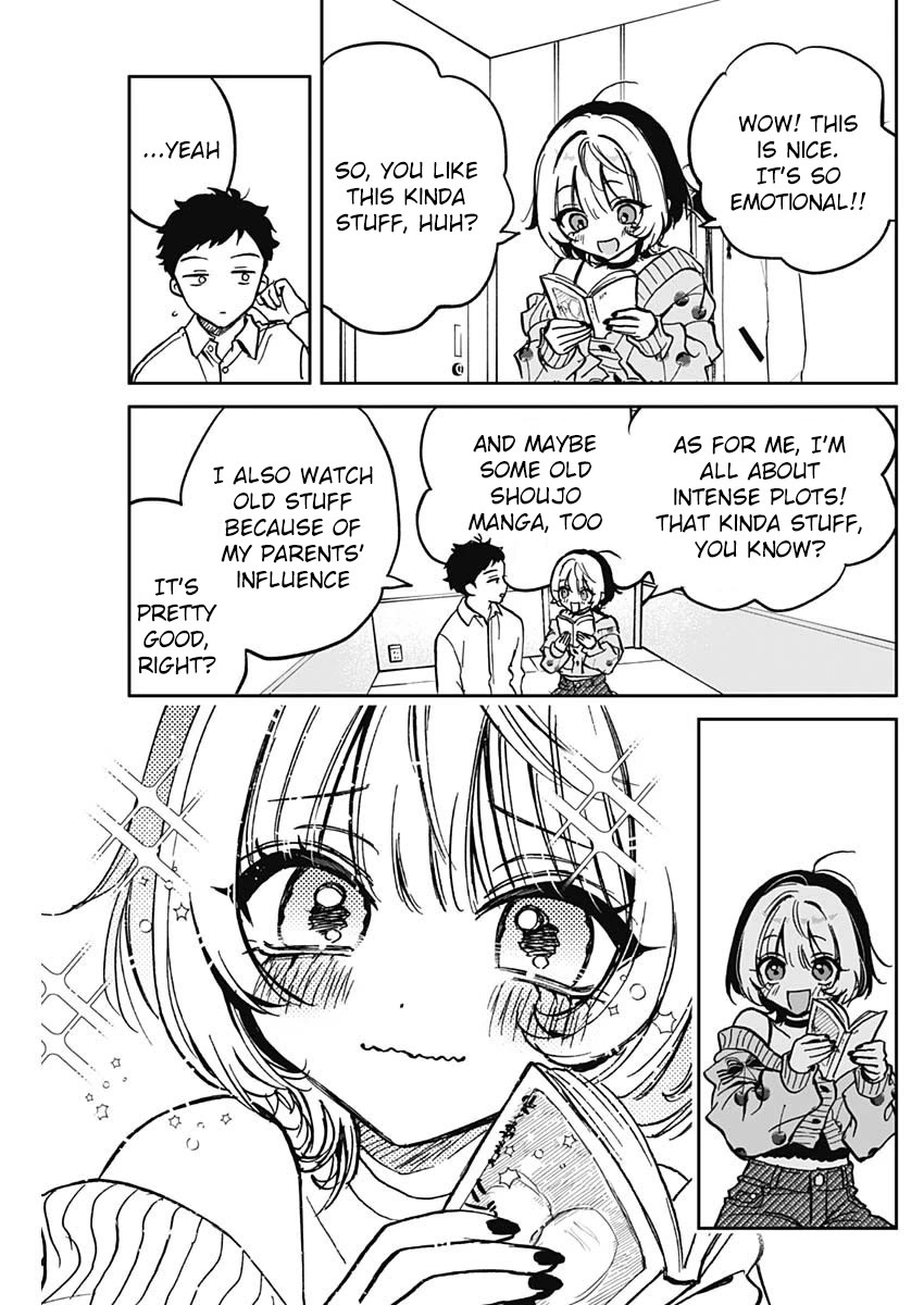 Noa Is My Senior, and My Friend. Chapter 2 page 12 - Chapter 2: Noa-Senpai and Manga Cafes