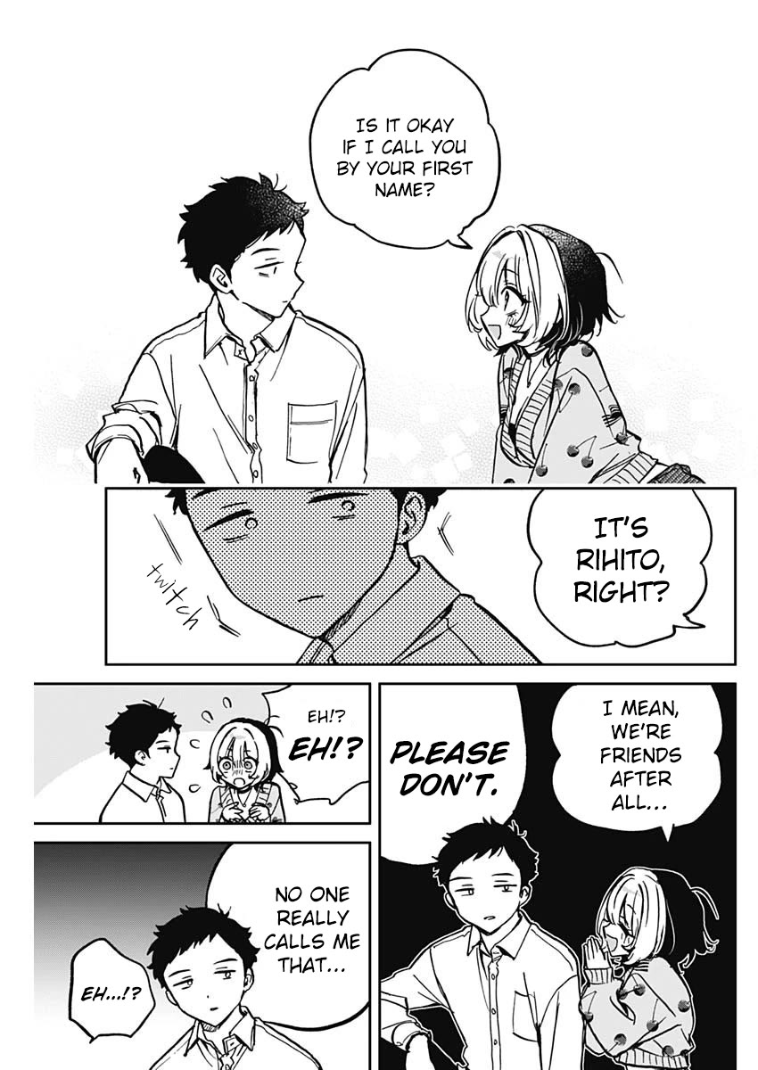 Noa Is My Senior, and My Friend. Chapter 2 page 18 - Chapter 2: Noa-Senpai and Manga Cafes