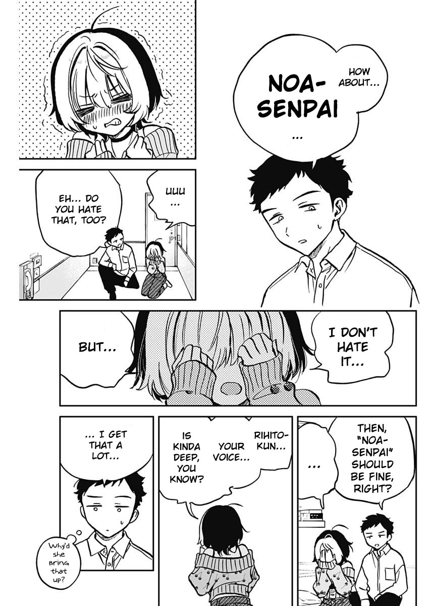 Noa Is My Senior, and My Friend. Chapter 2 page 26 - Chapter 2: Noa-Senpai and Manga Cafes