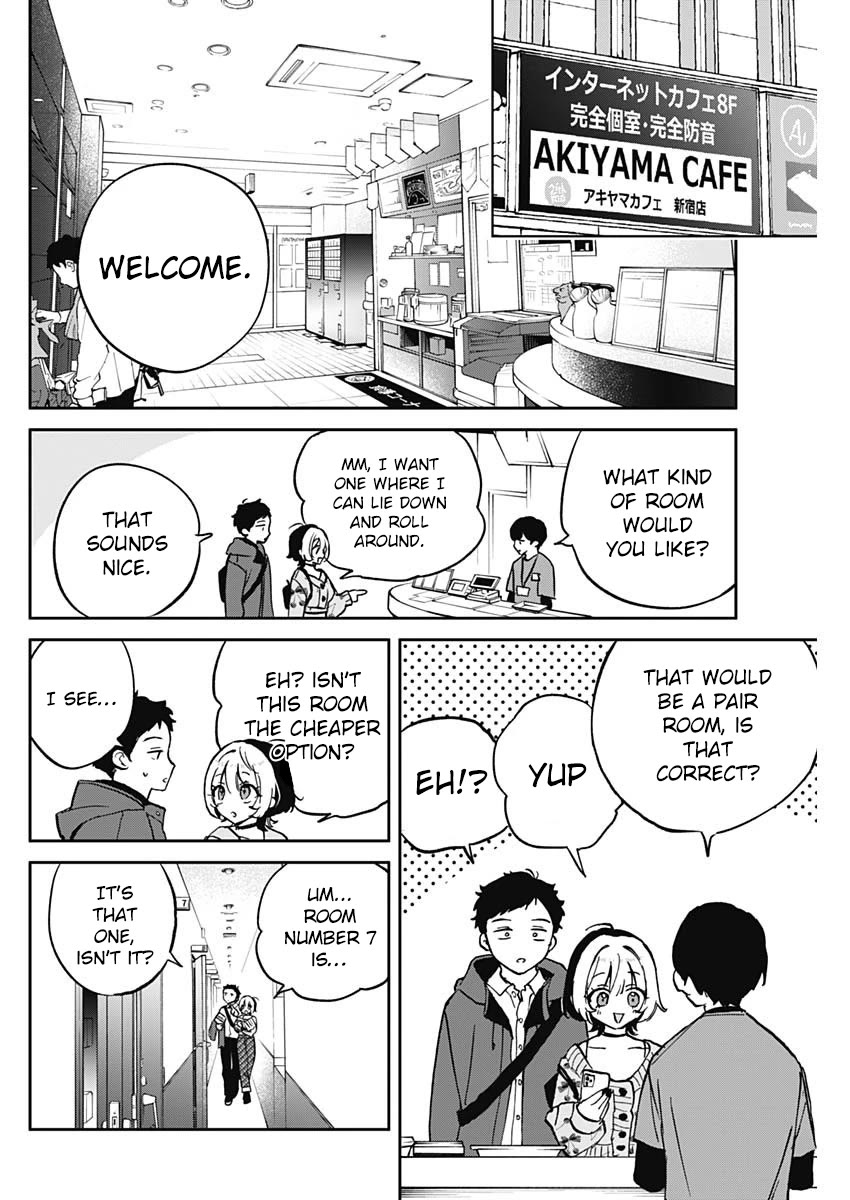 Noa Is My Senior, and My Friend. Chapter 2 page 9 - Chapter 2: Noa-Senpai and Manga Cafes