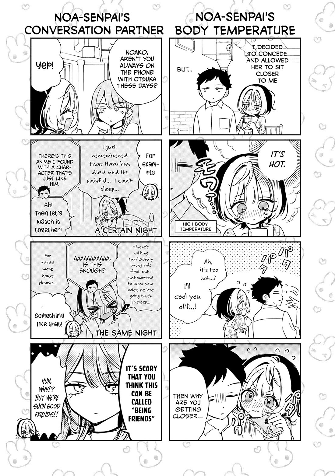 Noa Is My Senior, and My Friend. Chapter 28.6 page 4 - Chapter 28.6: 4-koma and Noa Fashion