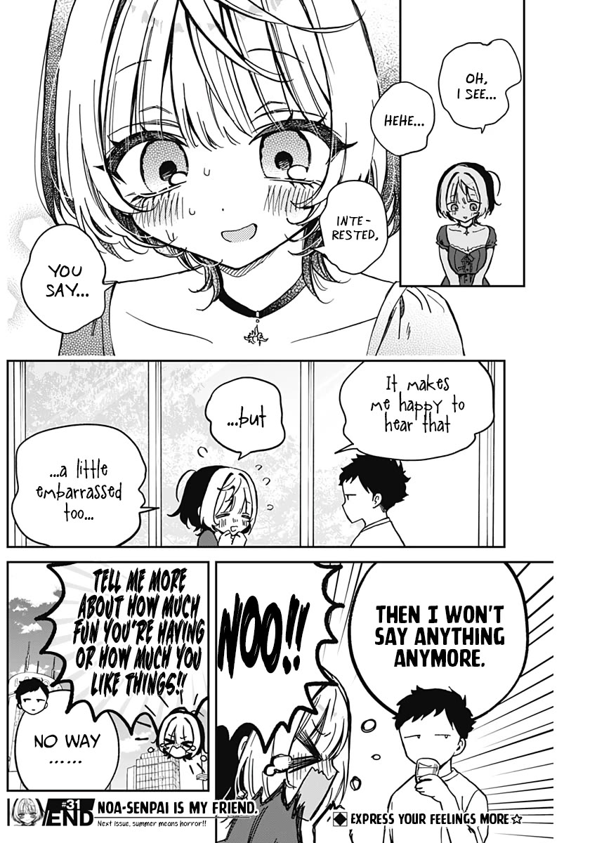 Noa Is My Senior, and My Friend. Chapter 31 page 19 - Chapter 31: Noa-Senpai and Fortune Telling