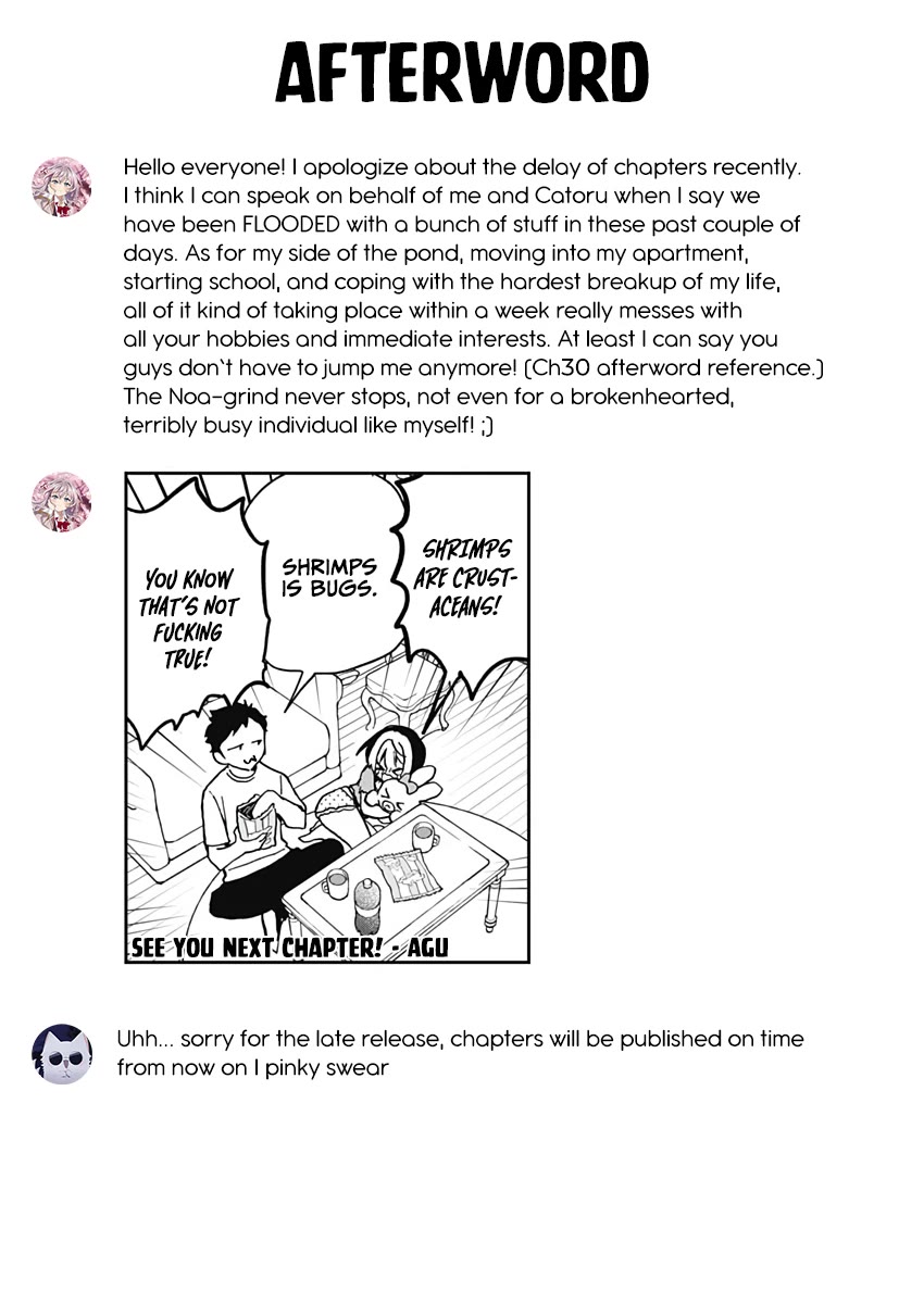 Noa Is My Senior, and My Friend. Chapter 32 page 18 - Chapter 32: Noa-Senpai and Horror Movies
