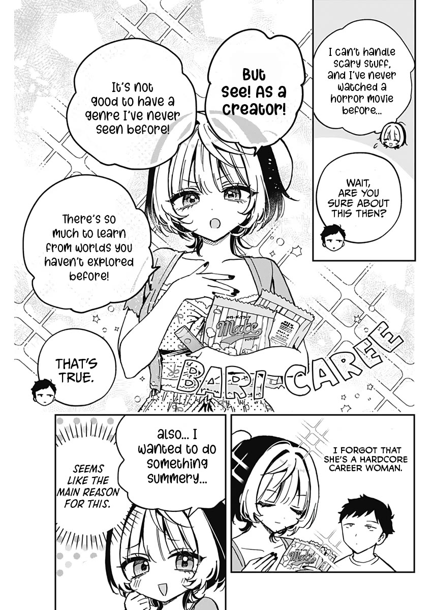 Noa Is My Senior, and My Friend. Chapter 32 page 2 - Chapter 32: Noa-Senpai and Horror Movies