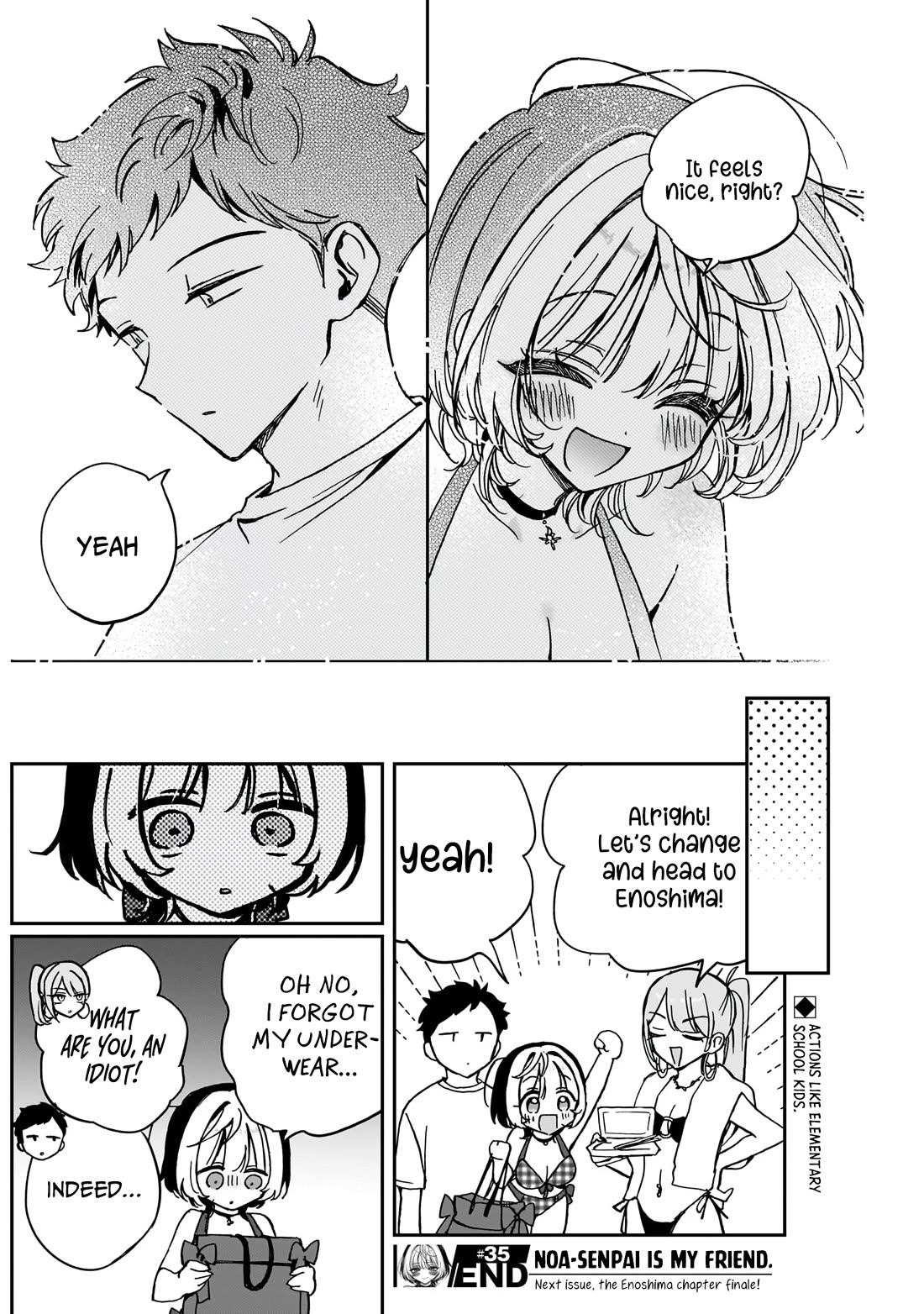 Noa Is My Senior, and My Friend. Chapter 35 page 19 - Chapter 35: Noa-Senpai and Getting Hit On