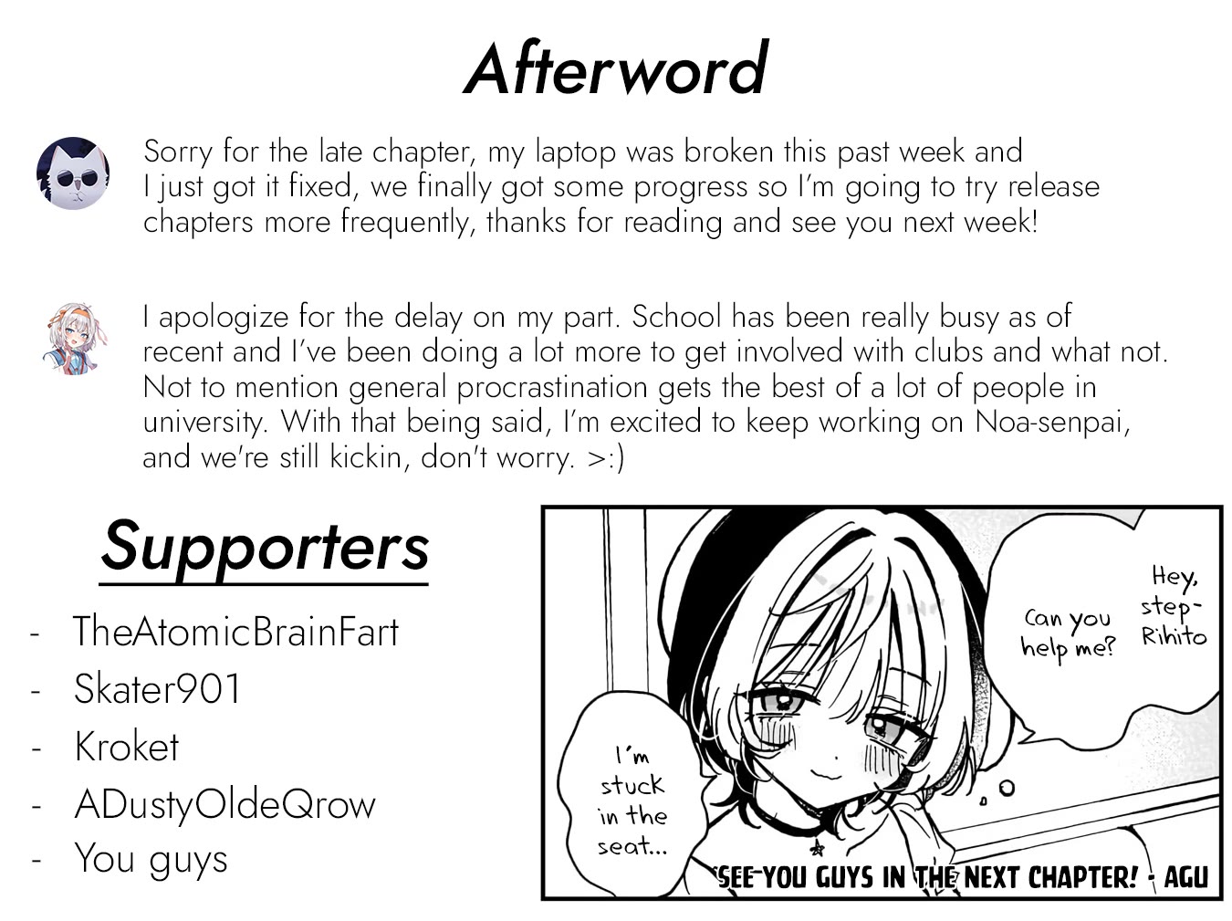Noa Is My Senior, and My Friend. Chapter 36 page 20 - Chapter 36: Noa-Senpai and Enoshima