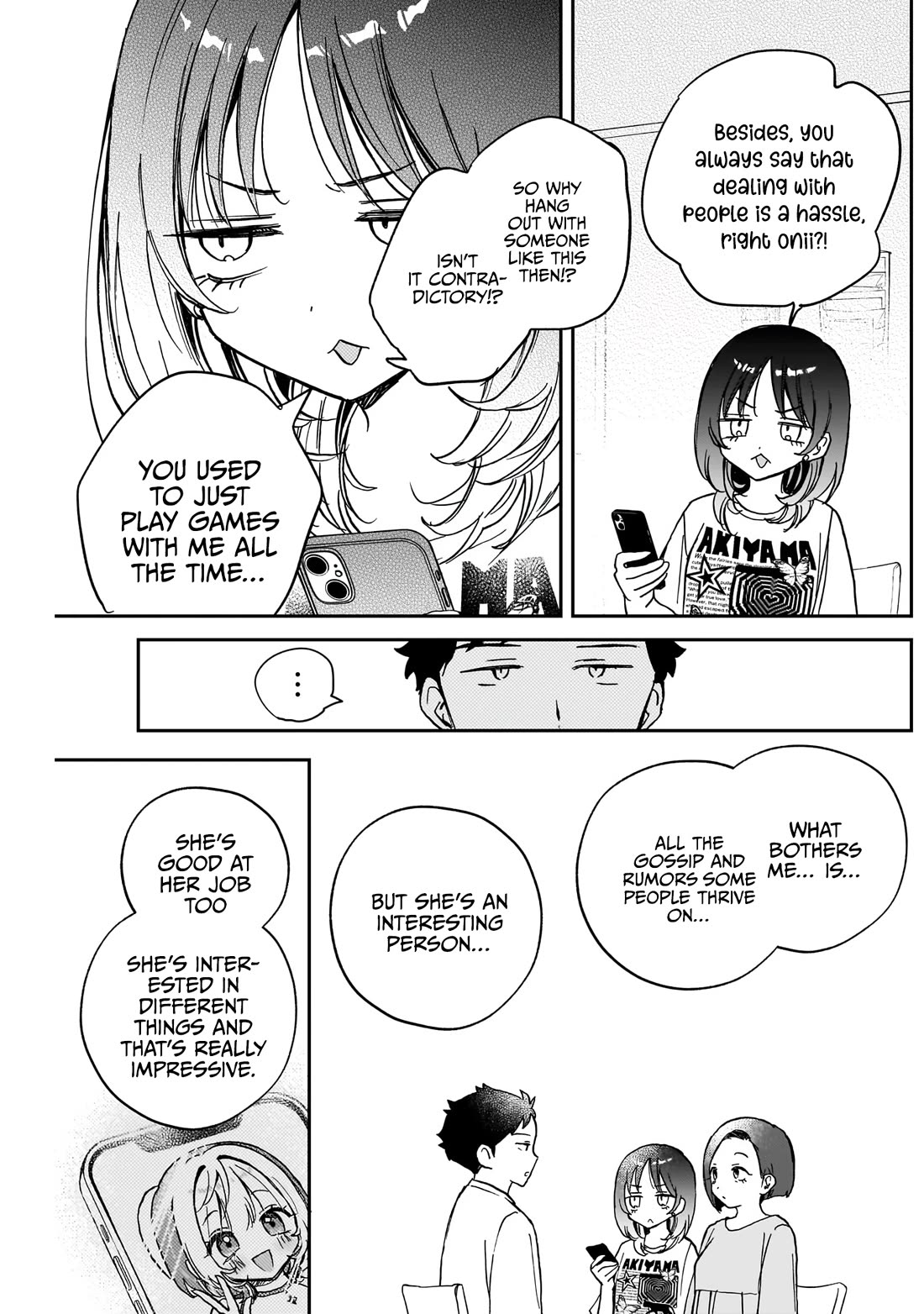 Noa Is My Senior, and My Friend. Chapter 37 page 15 - Chapter 37: Rihito and His Little Sister