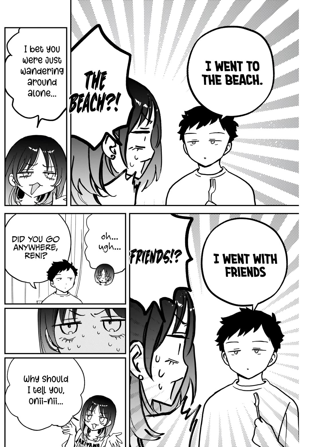 Noa Is My Senior, and My Friend. Chapter 37 page 6 - Chapter 37: Rihito and His Little Sister