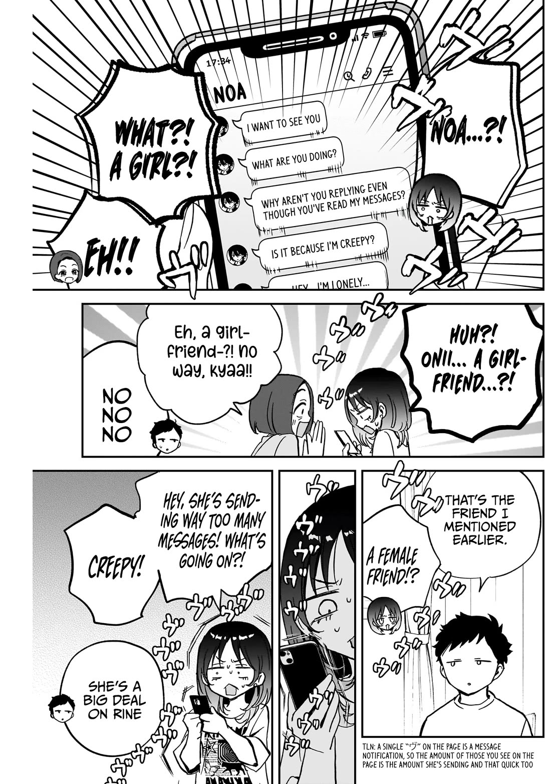 Noa Is My Senior, and My Friend. Chapter 37 page 9 - Chapter 37: Rihito and His Little Sister