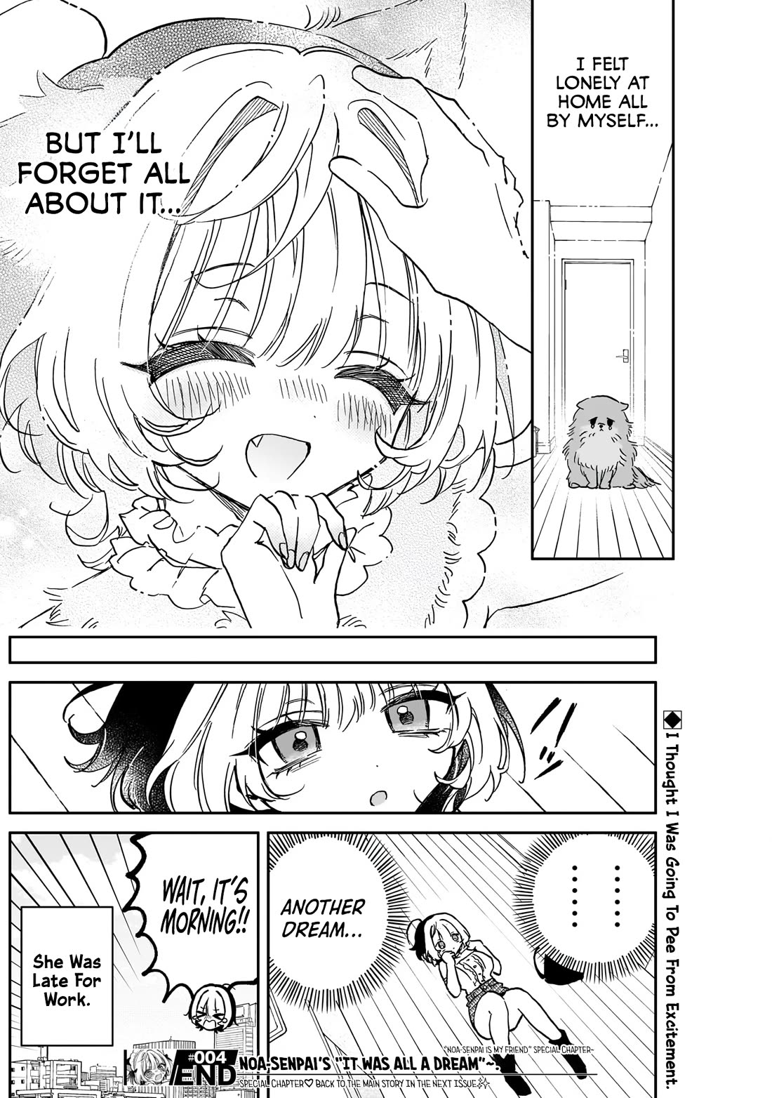 Noa Is My Senior, and My Friend. Chapter 38.5 page 7 - Chapter 38.5: Pomeranian