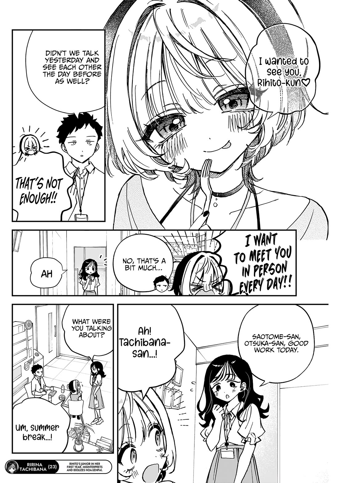 Noa Is My Senior, and My Friend. Chapter 39 page 5 - Chapter 39: Ririna and Her Erotic Assessment