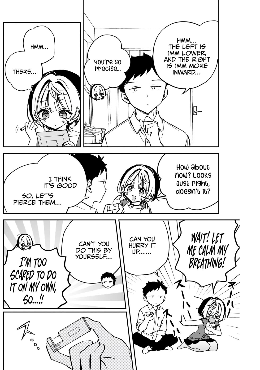 Noa Is My Senior, and My Friend. Chapter 40 page 11 - Chapter 40: Noa-Senpai and Ear Piercings