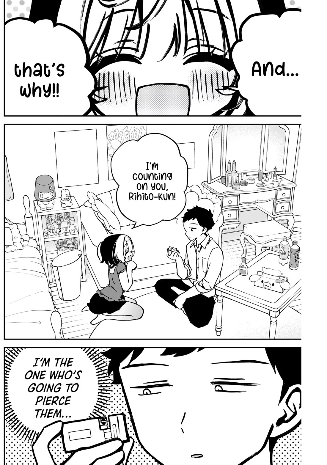 Noa Is My Senior, and My Friend. Chapter 40 page 5 - Chapter 40: Noa-Senpai and Ear Piercings