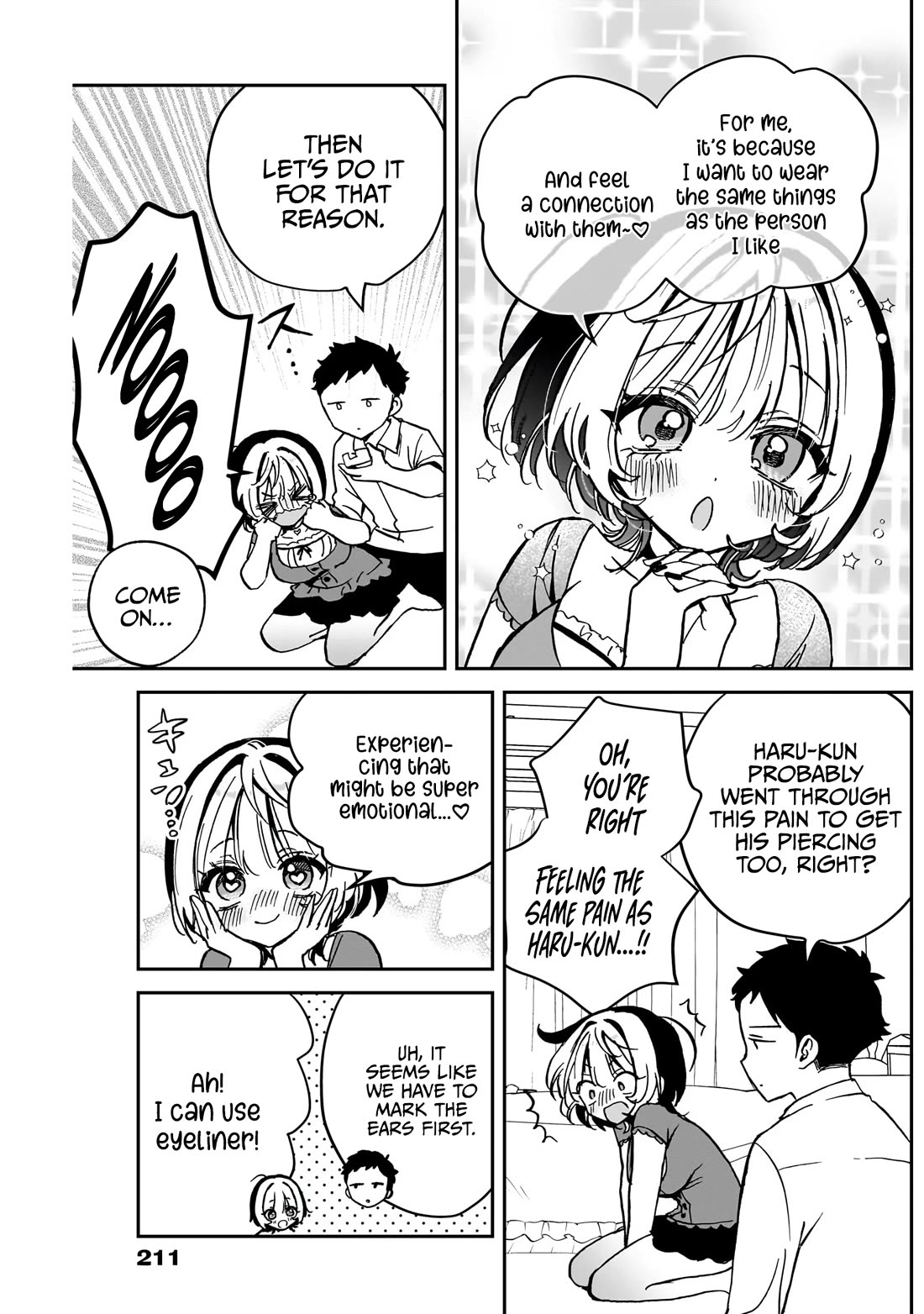 Noa Is My Senior, and My Friend. Chapter 40 page 8 - Chapter 40: Noa-Senpai and Ear Piercings