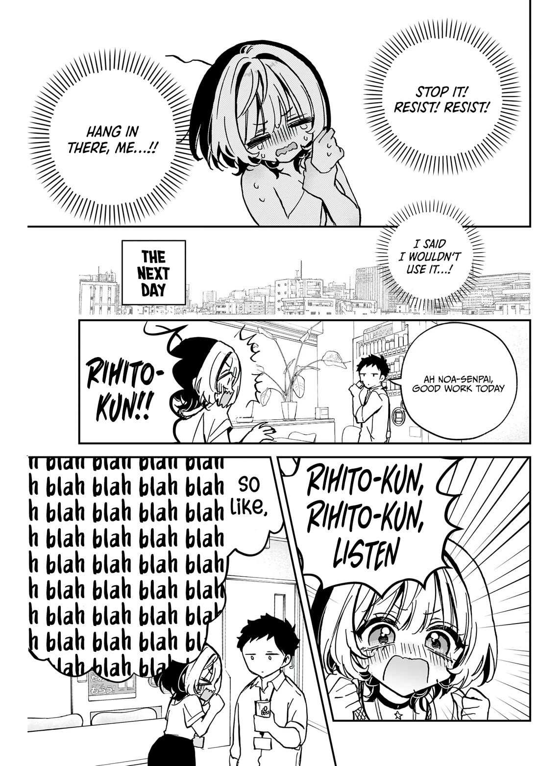 Noa Is My Senior, and My Friend. Chapter 44 page 11 - Chapter 44: Noa-Senpai and RINE Addiction