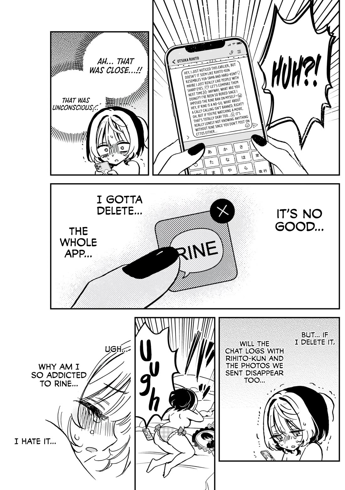 Noa Is My Senior, and My Friend. Chapter 44 page 15 - Chapter 44: Noa-Senpai and RINE Addiction