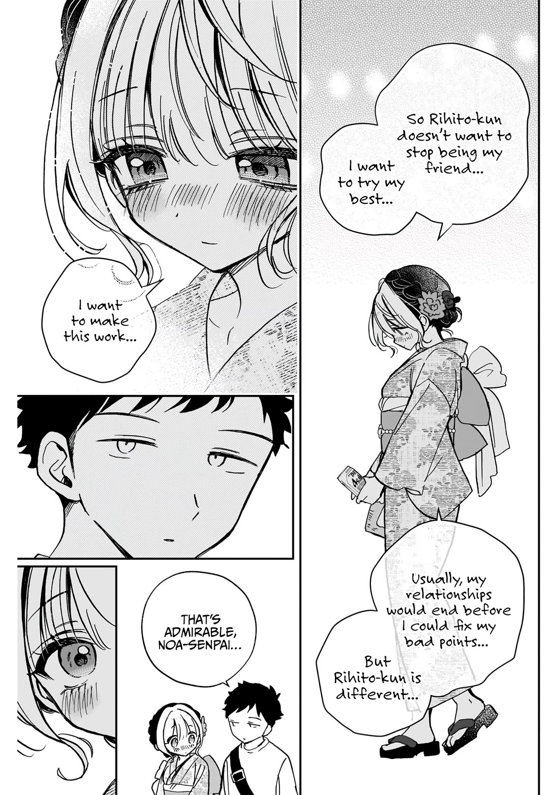 Noa Is My Senior, and My Friend. Chapter 45 page 14 - Chapter 45: Noa-Senpai and The Festival