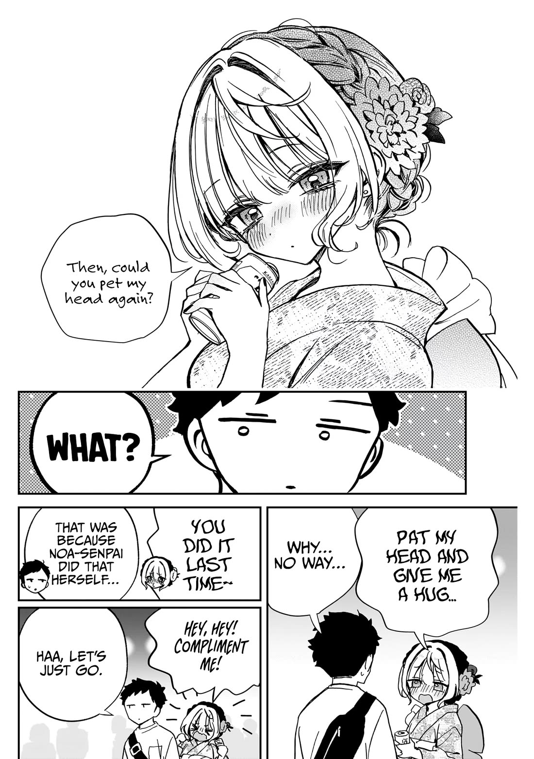 Noa Is My Senior, and My Friend. Chapter 45 page 15 - Chapter 45: Noa-Senpai and The Festival