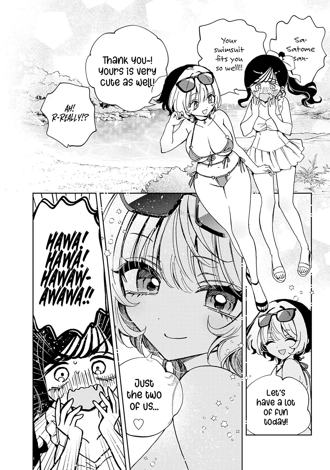 Noa Is My Senior, and My Friend. Chapter 48.3 page 3 - Chapter 48.3: Beach Outing