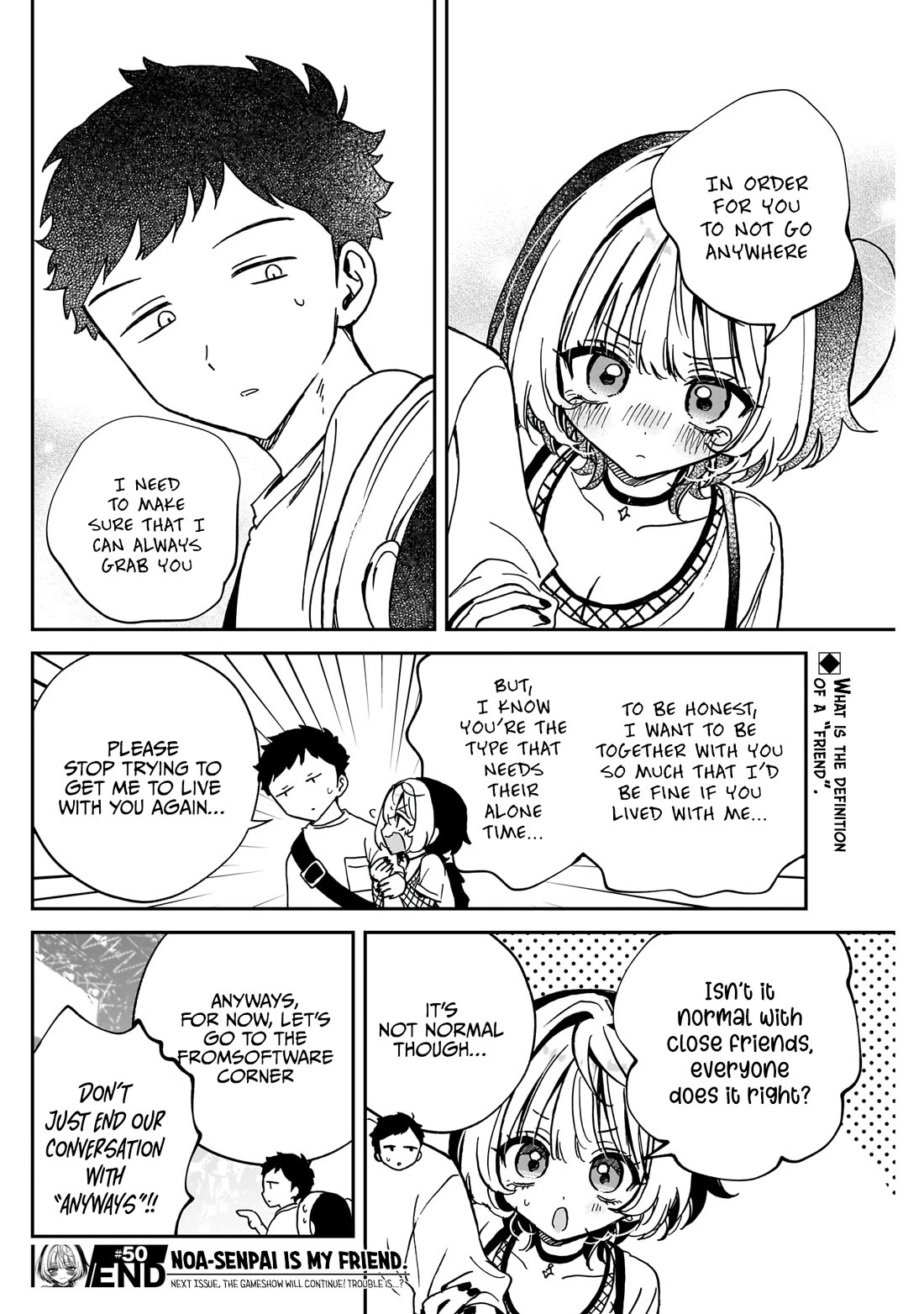Noa Is My Senior, and My Friend. Chapter 50 page 19 - Chapter 50: Noa-Senpai and The Touto Game Show