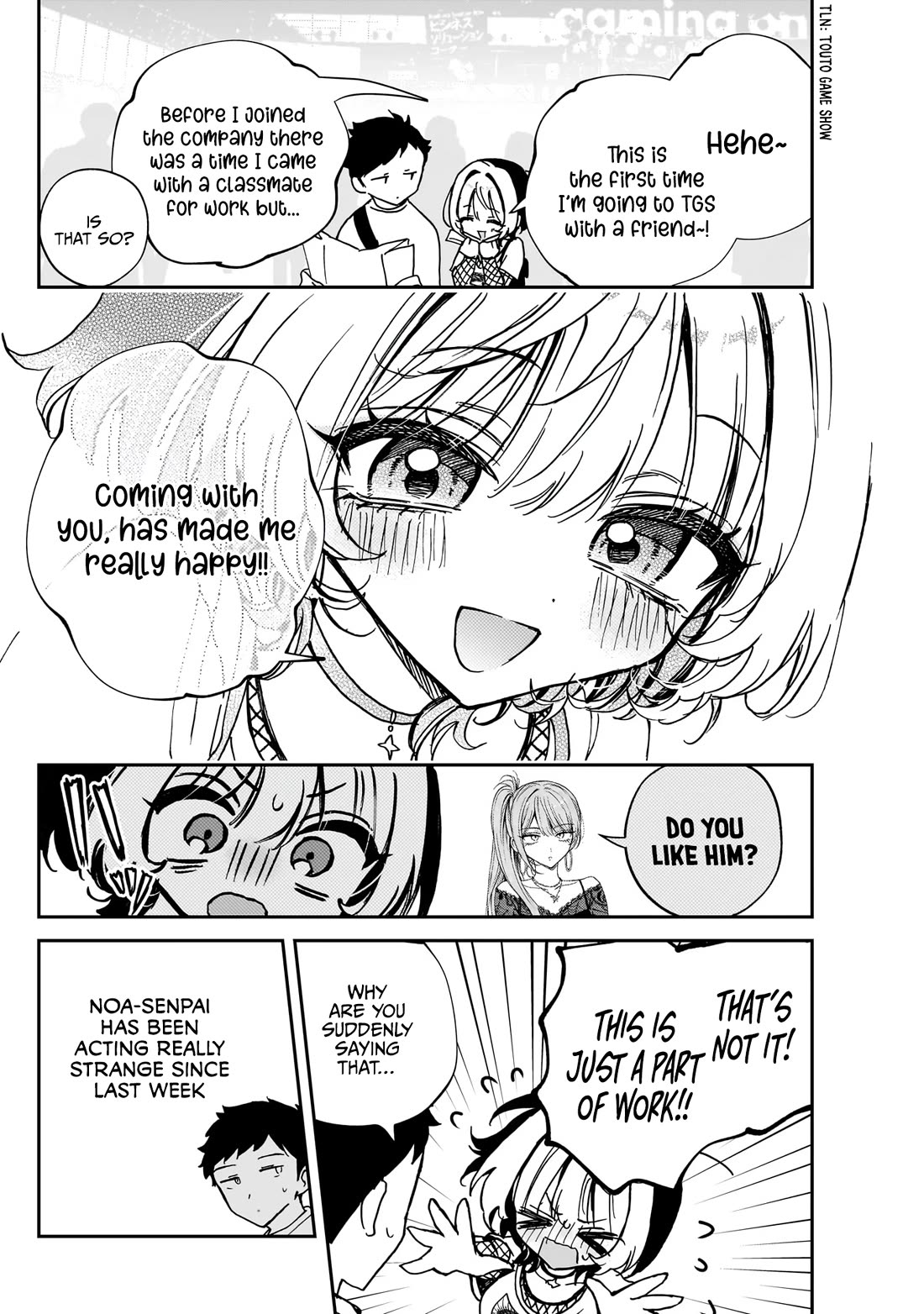 Noa Is My Senior, and My Friend. Chapter 50 page 7 - Chapter 50: Noa-Senpai and The Touto Game Show