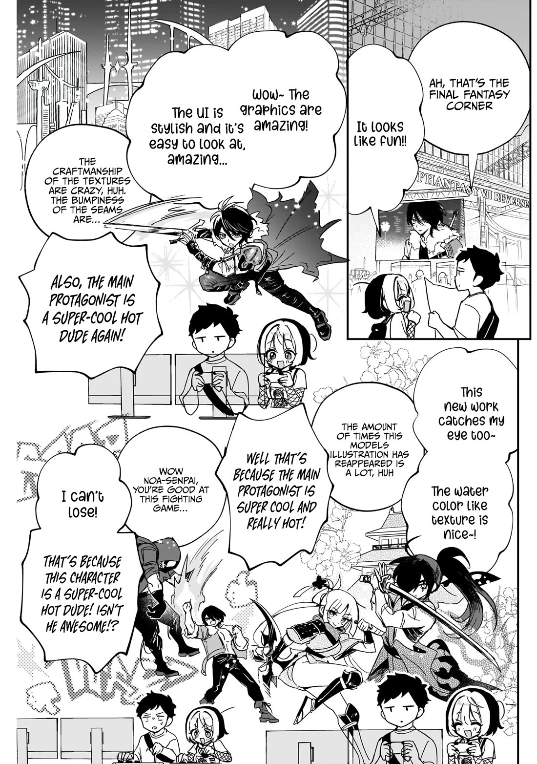 Noa Is My Senior, and My Friend. Chapter 50 page 8 - Chapter 50: Noa-Senpai and The Touto Game Show