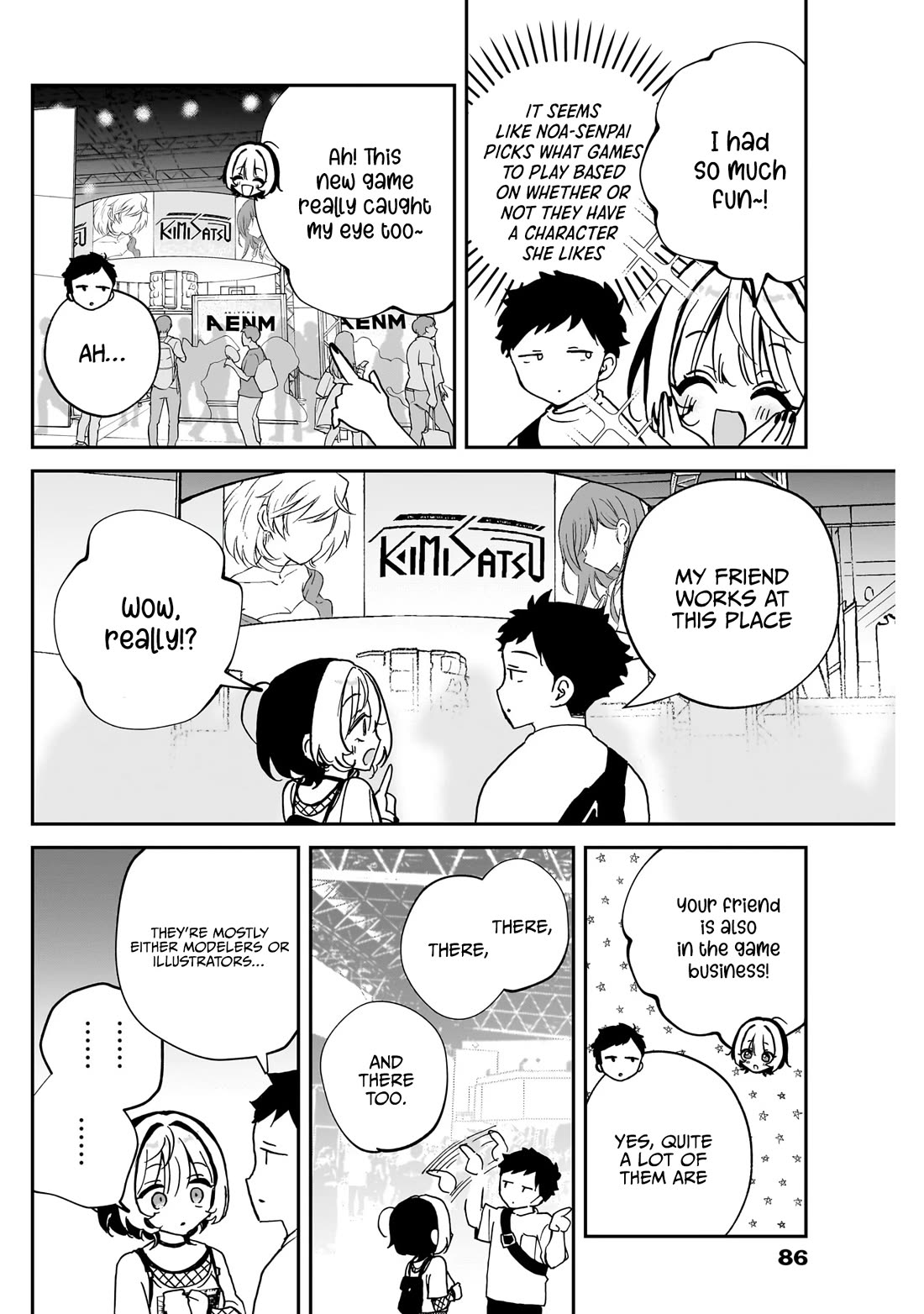 Noa Is My Senior, and My Friend. Chapter 50 page 9 - Chapter 50: Noa-Senpai and The Touto Game Show