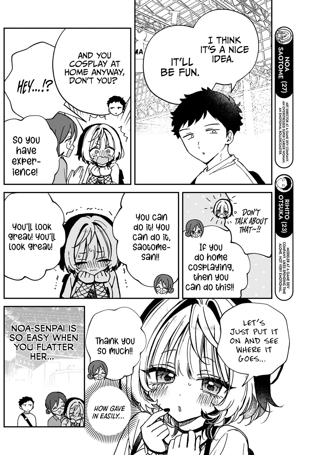 Noa Is My Senior, and My Friend. Chapter 51 page 7 - Chapter 51: Noa-Senpai and Cosplay