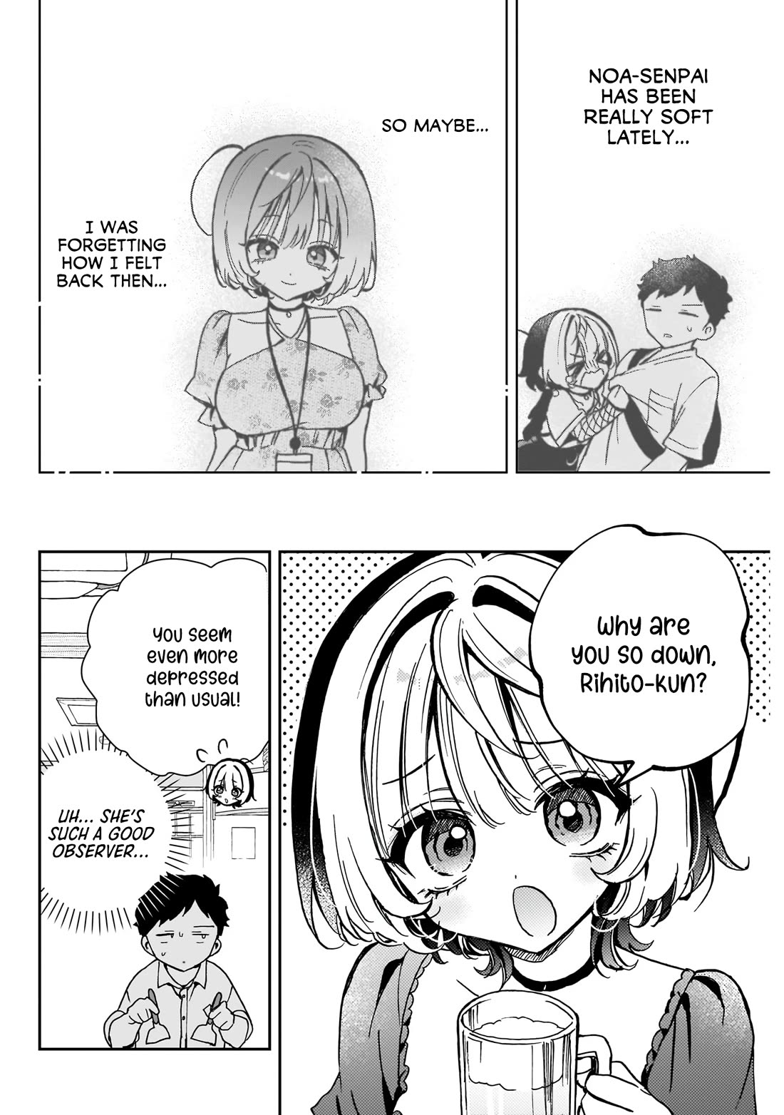Noa Is My Senior, and My Friend. Chapter 53 page 11 - Chapter 53: Rihito and Noa-Senpai the Career Woman