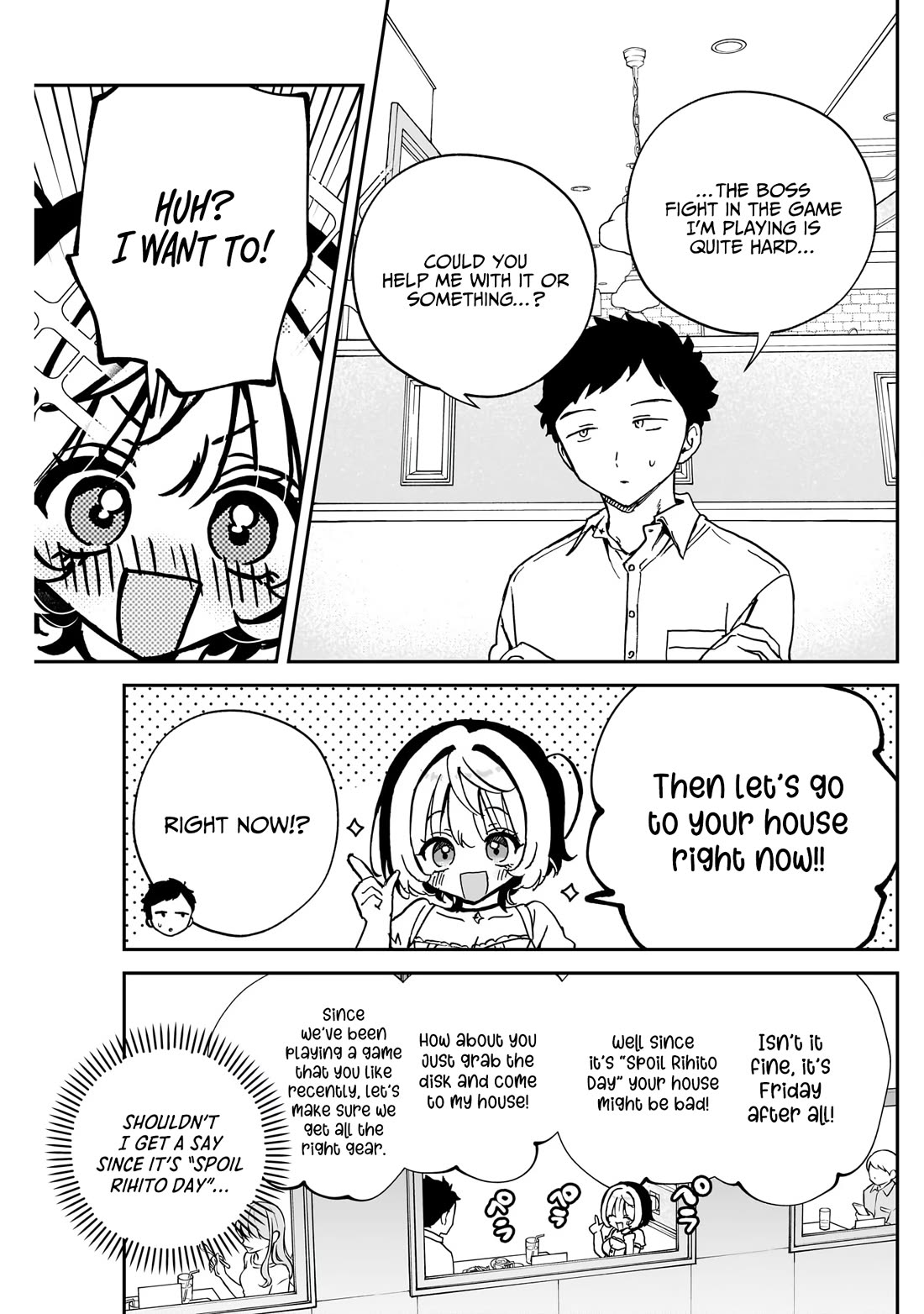 Noa Is My Senior, and My Friend. Chapter 54 page 12 - Chapter 54: Noa-Senpai and "Spoil Rihito Day"
