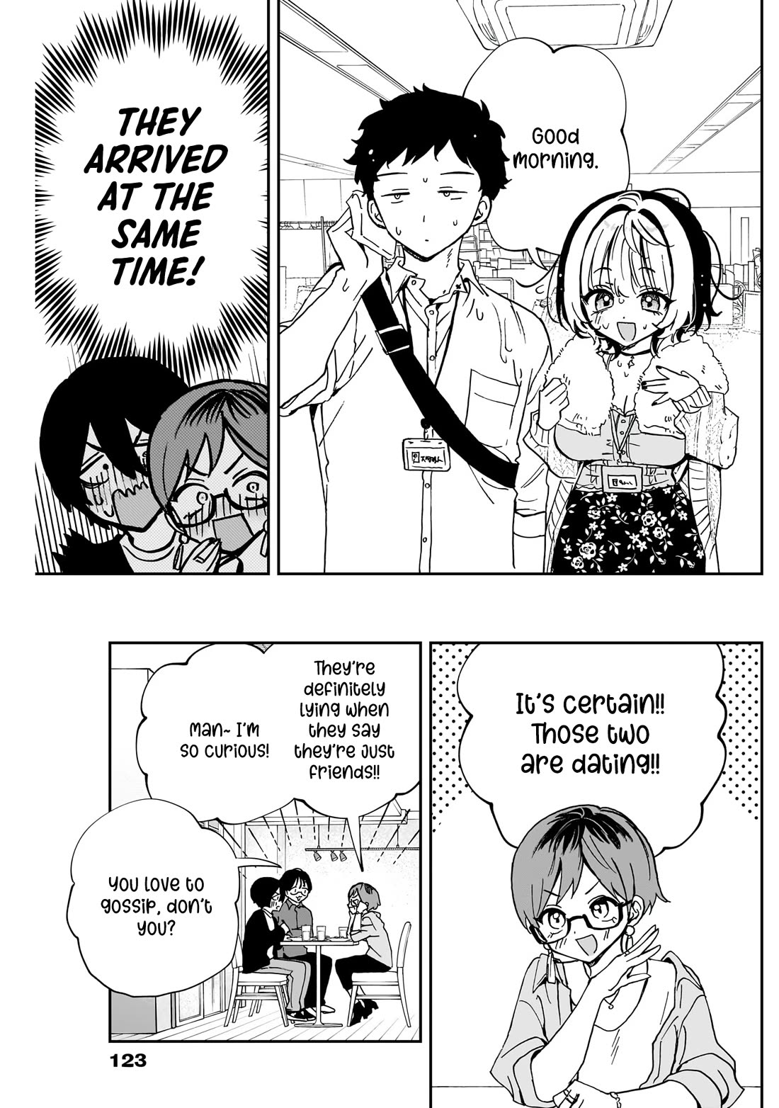 Noa Is My Senior, and My Friend. Chapter 55 page 12 - Chapter 55: 3D Team and Rumors