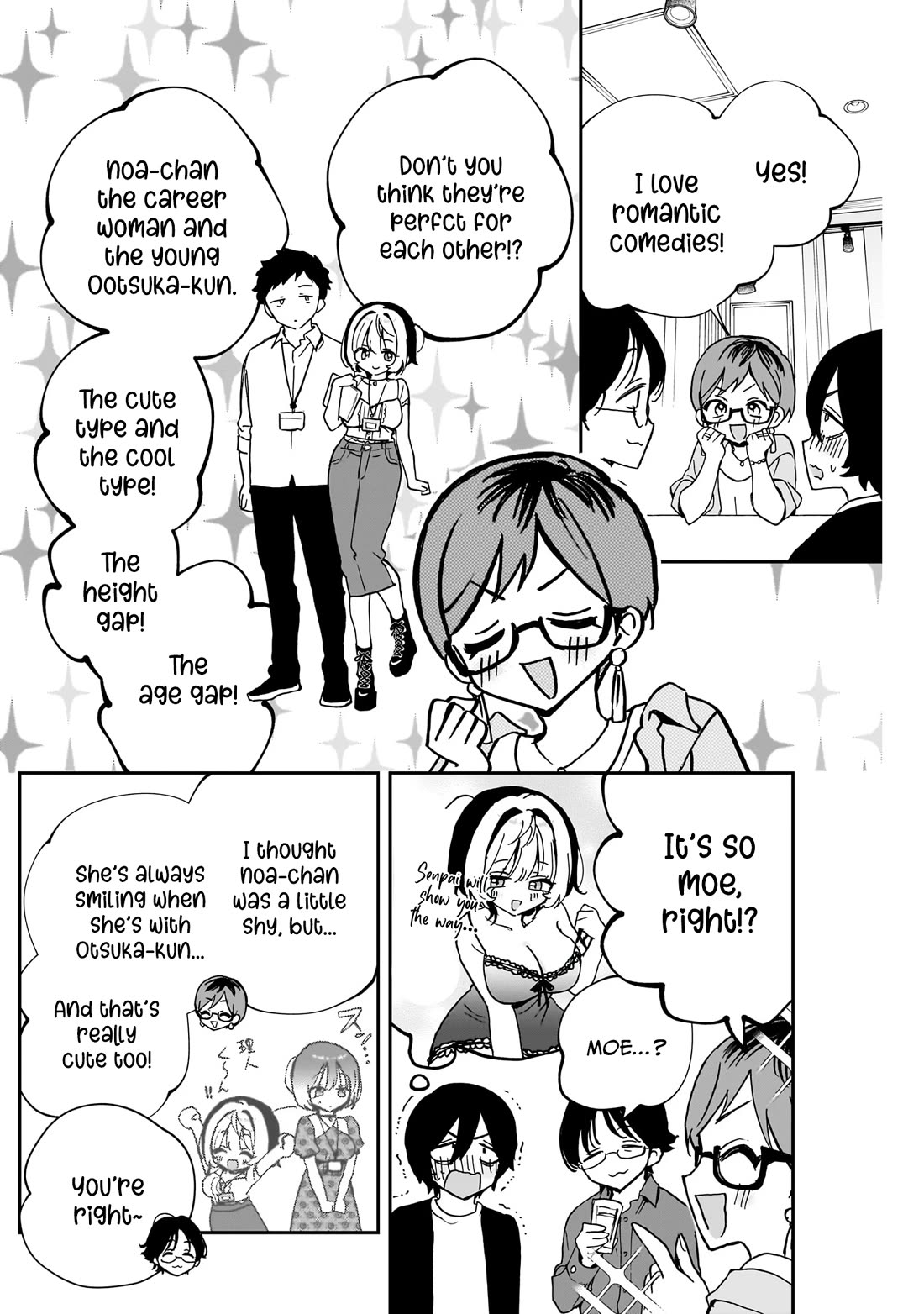 Noa Is My Senior, and My Friend. Chapter 55 page 13 - Chapter 55: 3D Team and Rumors