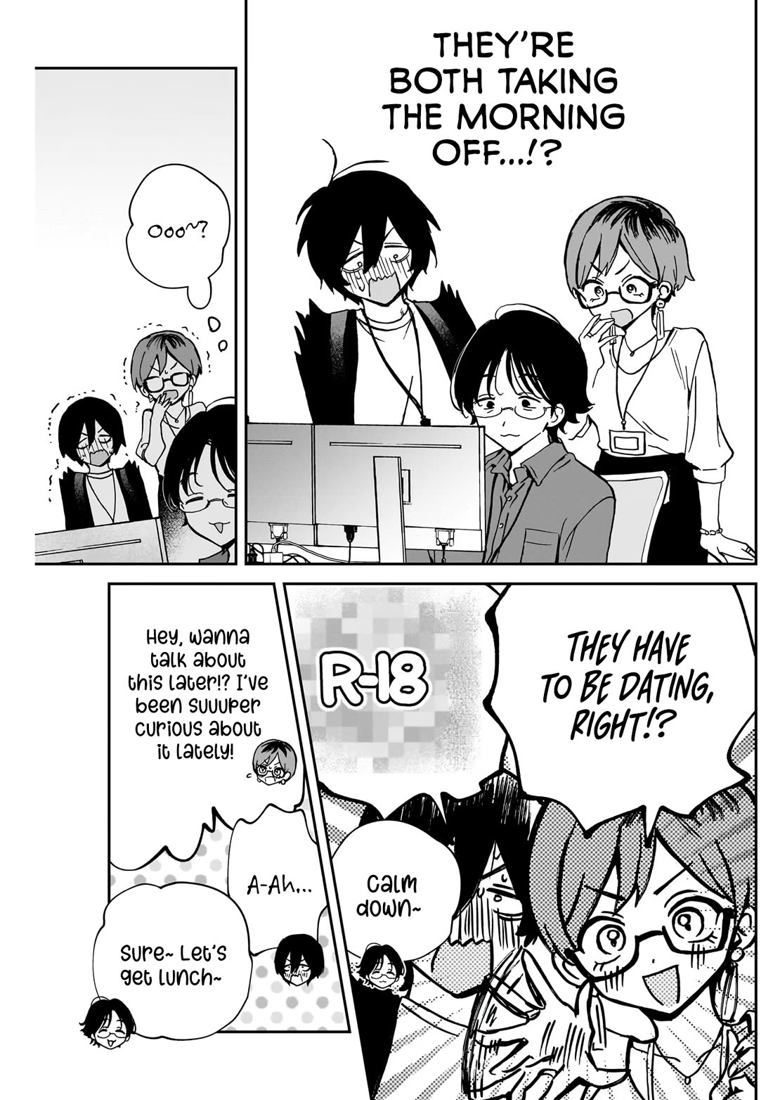 Noa Is My Senior, and My Friend. Chapter 55 page 6 - Chapter 55: 3D Team and Rumors