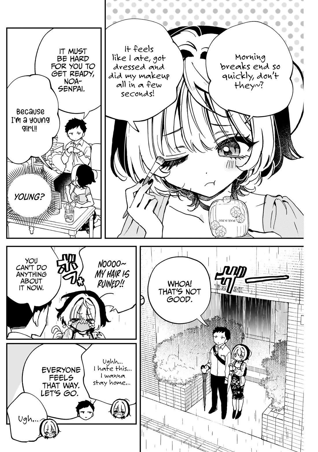 Noa Is My Senior, and My Friend. Chapter 55 page 7 - Chapter 55: 3D Team and Rumors