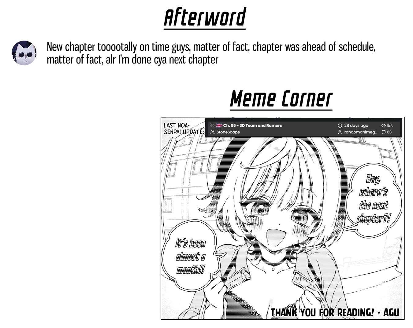 Noa Is My Senior, and My Friend. Chapter 56 page 22 - Chapter 56: Noa-Senpai and Nursing
