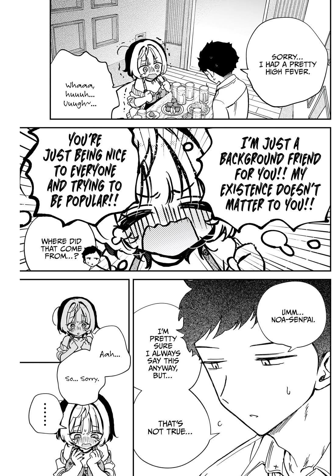 Noa Is My Senior, and My Friend. Chapter 58 page 12 - Chapter 58: Noa-Senpai and A Hug