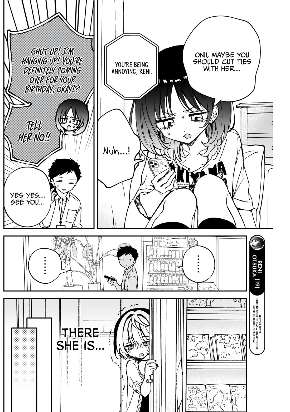 Noa Is My Senior, and My Friend. Chapter 58 page 7 - Chapter 58: Noa-Senpai and A Hug