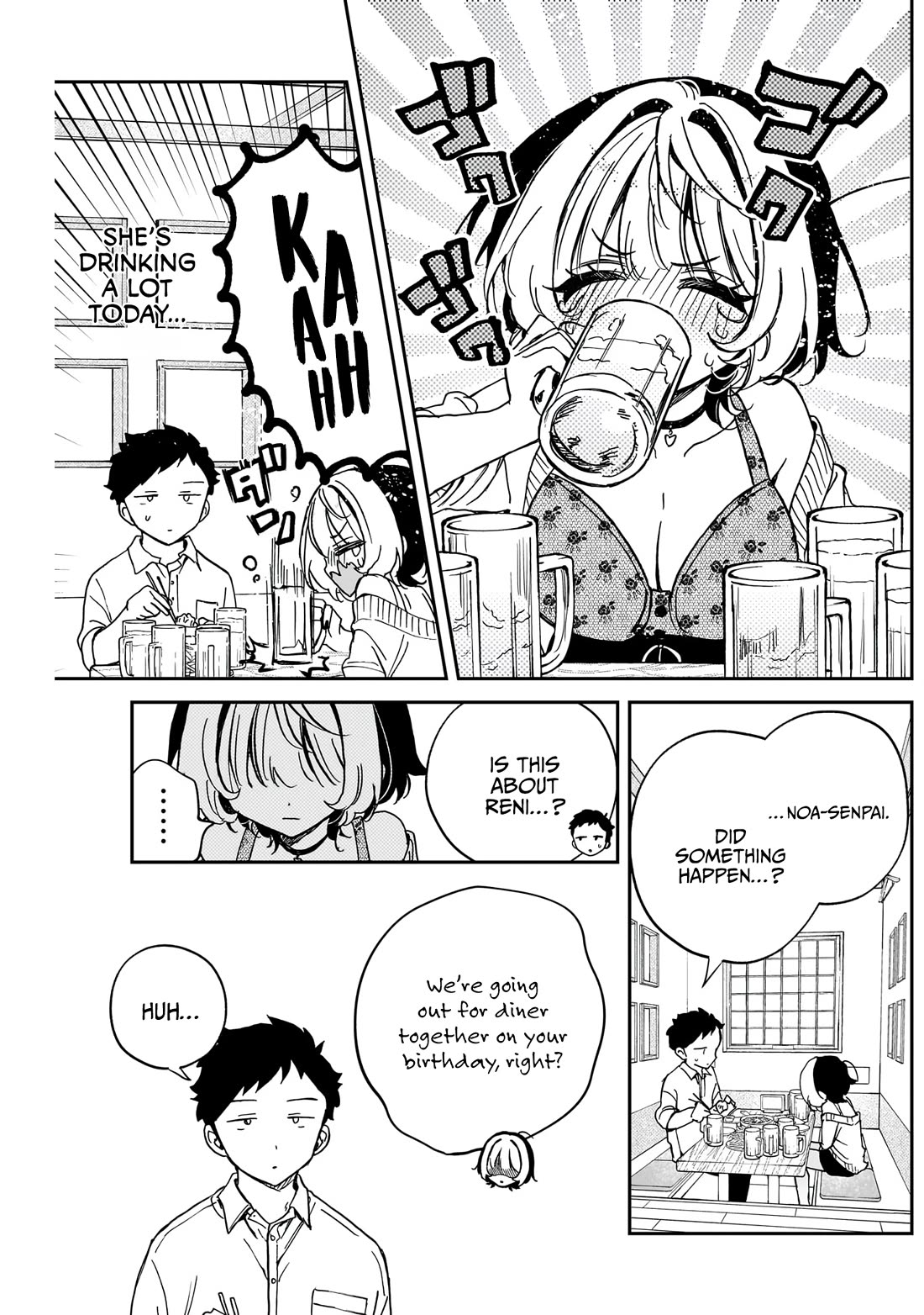 Noa Is My Senior, and My Friend. Chapter 58 page 8 - Chapter 58: Noa-Senpai and A Hug