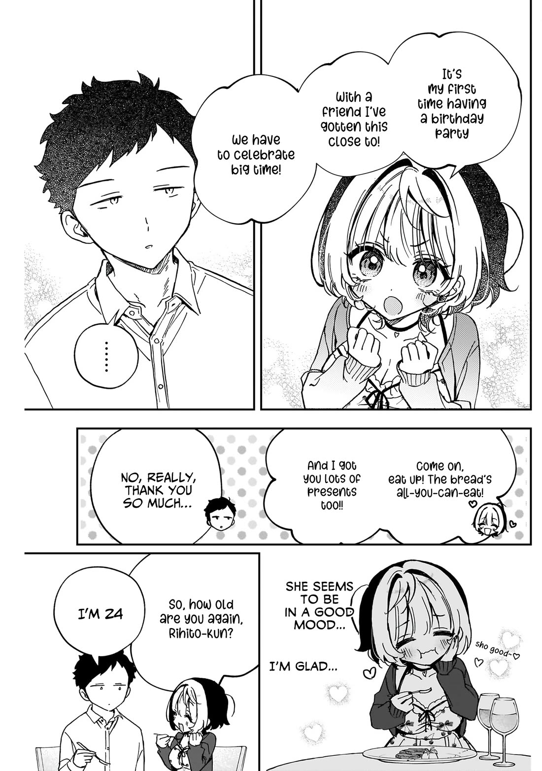 Noa Is My Senior, and My Friend. Chapter 59 page 6 - Chapter 59: Rihito and His First Birthday Party