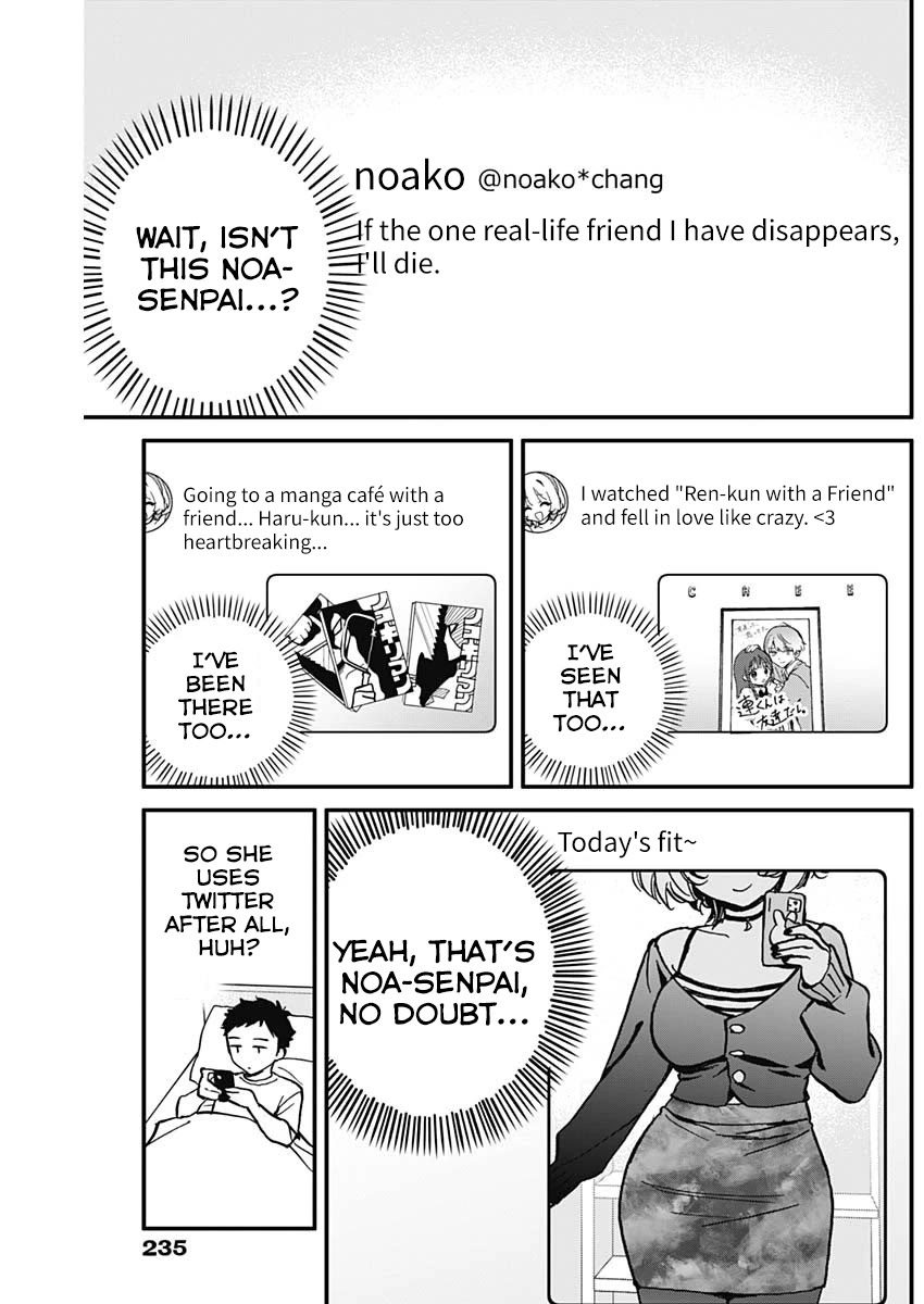 Noa Is My Senior, and My Friend. Chapter 6 page 9 - Chapter 6: Noa-senpai and Twitter