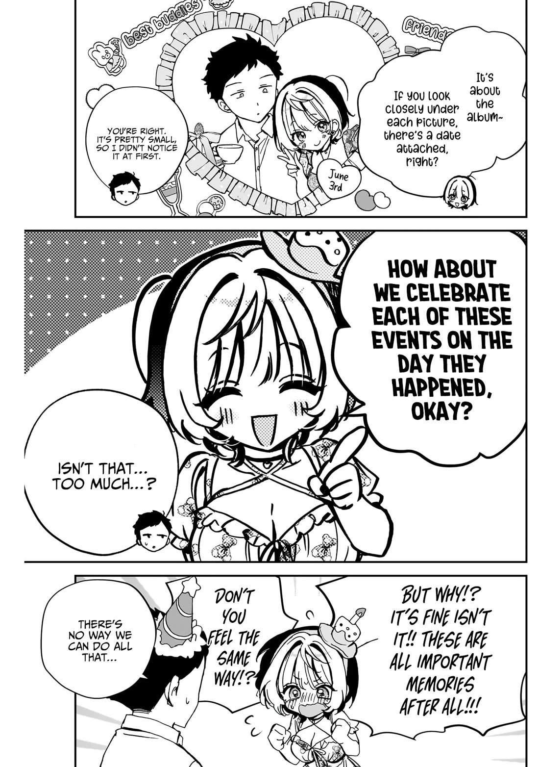 Noa Is My Senior, and My Friend. Chapter 61 page 12 - Chapter 61: Noa-Senpai and Their 6 Month Anniversary