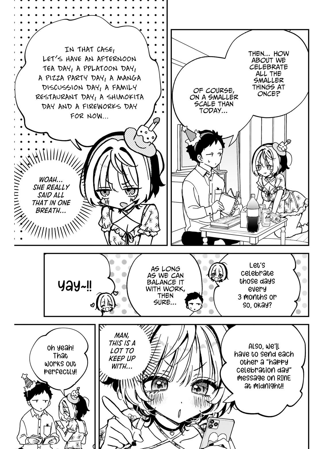 Noa Is My Senior, and My Friend. Chapter 61 page 14 - Chapter 61: Noa-Senpai and Their 6 Month Anniversary