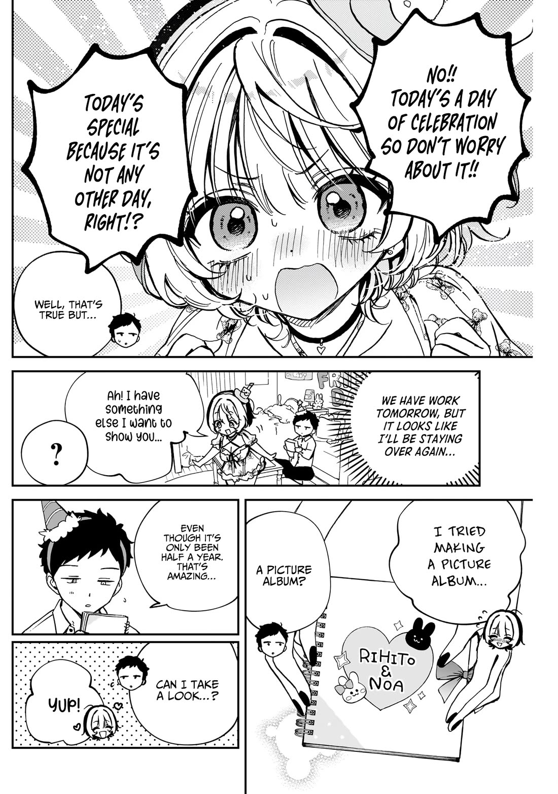 Noa Is My Senior, and My Friend. Chapter 61 page 7 - Chapter 61: Noa-Senpai and Their 6 Month Anniversary