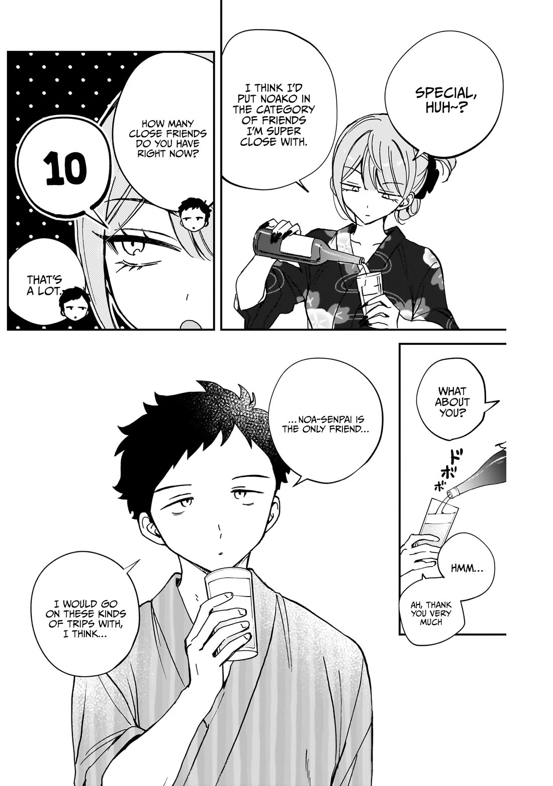Noa Is My Senior, and My Friend. Chapter 63 page 13 - Chapter 63: Noa-Senpai and Hot Springs
