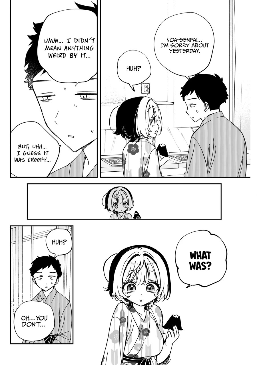 Noa Is My Senior, and My Friend. Chapter 64 page 13 - Chapter 64: Noa-Senpai and Sleeping Posture