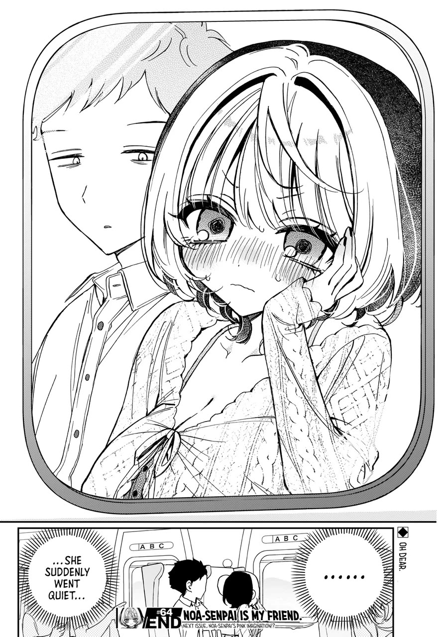 Noa Is My Senior, and My Friend. Chapter 64 page 19 - Chapter 64: Noa-Senpai and Sleeping Posture