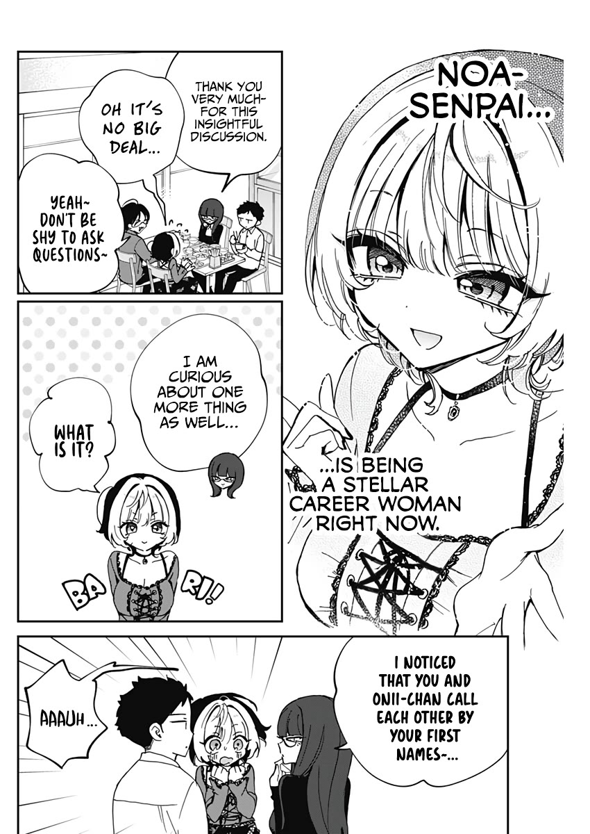 Noa Is My Senior, and My Friend. Chapter 71 page 9 - Chapter 71: Noa-senpai and the Mysterious Career Woman