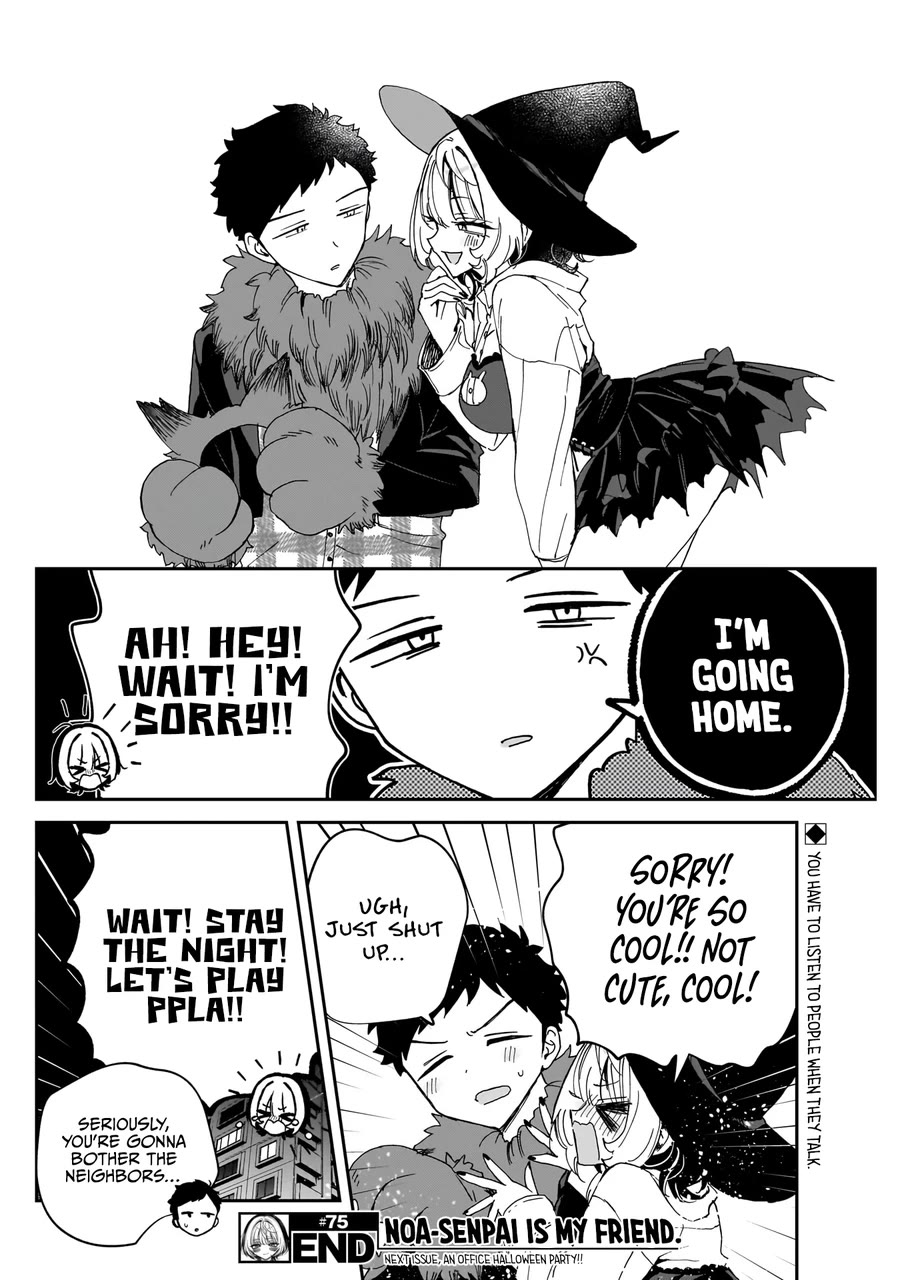 Noa Is My Senior, and My Friend. Chapter 75 page 19 - Chapter 75: Noa-Senpai and Halloween Preparations